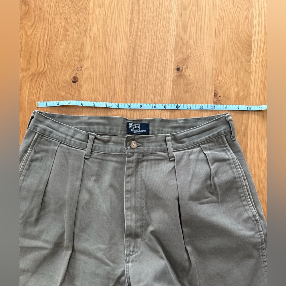 Vintage Ralph Lauren Double Pleated Made in USA Pants - Picture 2 of 8